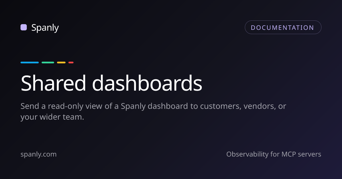 Shared dashboards – Spanly Docs